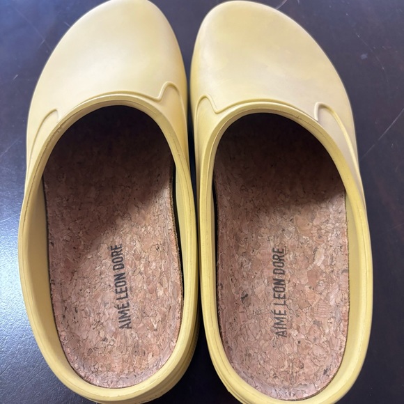 💛 AIME LEON DORE Garden Mules FW 2022 MENS 6-6.5 WMNS 8-8.5 Yellow 💛 - Picture 5 of 9